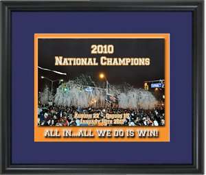 Toomers Corner Auburn Football framed and matted print  