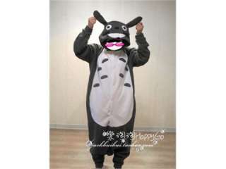 Japan Anime Kigurumi Totoro Cosplay Costume Pajamas Size S M L XL 