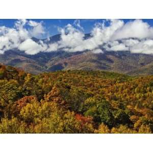  Autumn View of the Southern Appalachian Mountains from the 