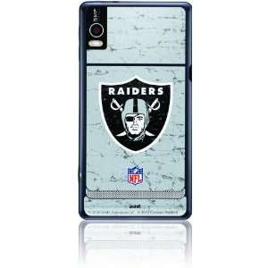   Oakland Raiders Logo   Distressed Silver Cell Phones & Accessories