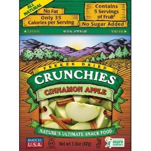 Crunchies Freeze Dried Cinnamon Apple Grocery & Gourmet Food