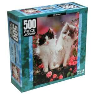  Pets 500 Piece Cat Jigsaw Puzzle   Milk Shakes Toys 