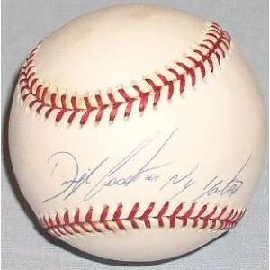  Dwight Gooden Autographed Baseball