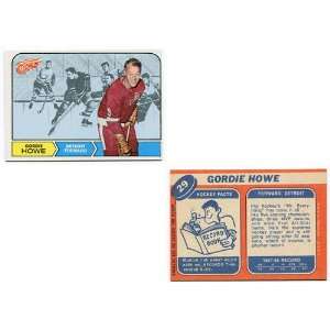  Gordie Howe 1968 1969 O Pee Chee Card Sports Collectibles
