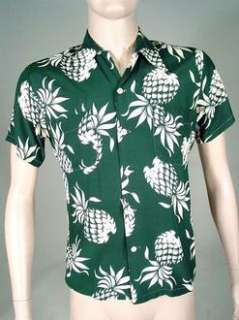 50s Duke Kahanamoku Aloha Hawaiian Shirt Shorts Set  