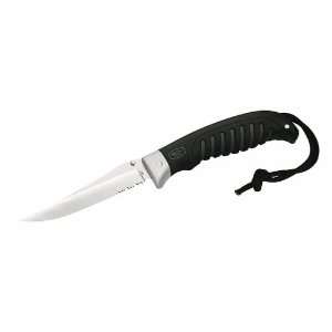  Buck Gamut TM Folding Utility Knife (Black/Silver, Large 
