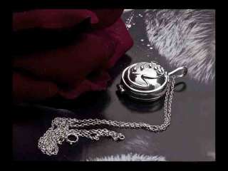   Diaries Elenas Antique Pendant Necklace Silver with verbena vervain