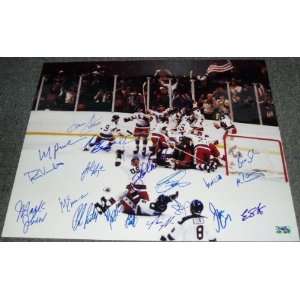  1980 USA Olympic Gold Medal Miracle On Ice Hockey Team 