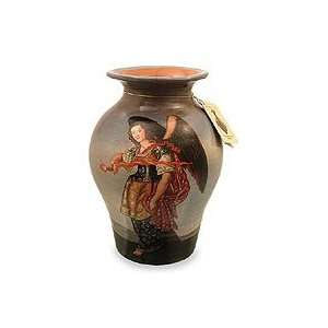  Ceramic vase, Archangel Uriel