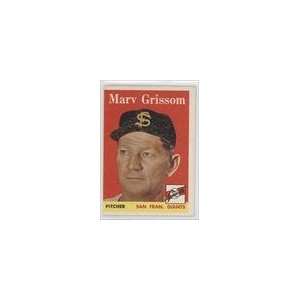  1958 Topps #399   Marv Grissom Sports Collectibles