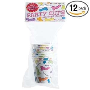 Candyprints Risque Bachelorette Cups, 8 Count Packages 