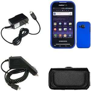  Samsung Galaxy Indulge R910 Combo Rubber Blue Protective 