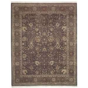   Royal Taj Tabriz Mocha 0404065 6 X 9 Area Rug