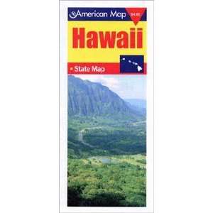  American Map 65459X Hawaii State Map