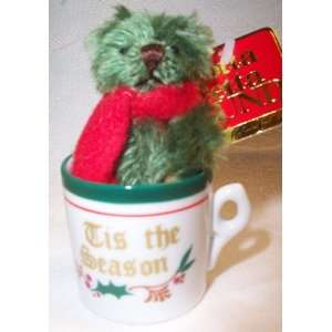  Gund Tiny Teddy Wishes Mohair Bear Tis the Season Toys 