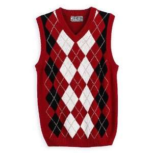   Gear Boys V neck Argyle Sweater Vest , Size [8] 