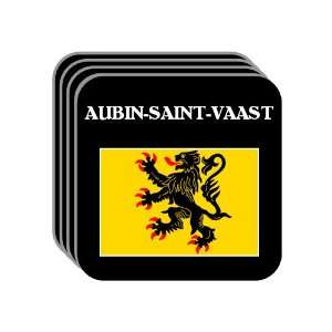    Pas de Calais   AUBIN SAINT VAAST Set of 4 Mini Mousepad Coasters