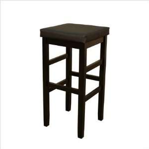 American Heritage 806BLK V01 Jensen Bar Stool (Set of 2) Seat Height 