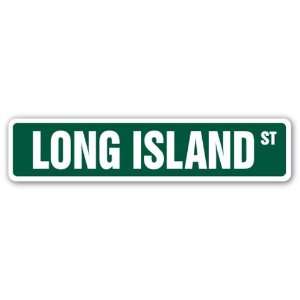  LONG ISLAND Street Sign LI LIC NY New York Queens Brooklyn 