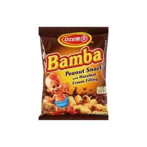 Osem Hazelnut Filled Bamba Snack 2.1oz.  Grocery & Gourmet 