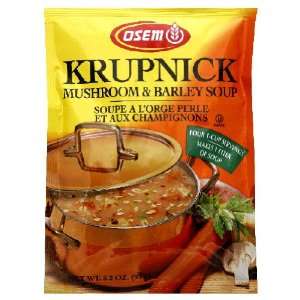  Osem, Soup Mix Krupnik Mushroom, 3.2 OZ (Pack of 24 