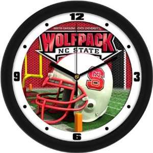  NC State Wolfpack NCSU NCAA Football Helmet Wall Clock 