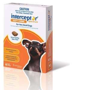  Interceptor Spec. V.Small Dog Chews 6pk