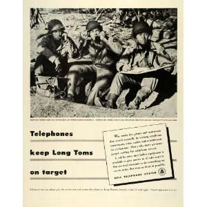   Military Communication Civilian War Effort   Original Print Ad Home