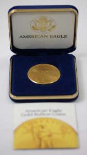 1999 AMERICAN EAGLE $50 1oz FINE GOLD COIN   XF  
