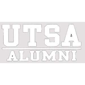  University of Texas San Antonio Roadrunners Decal Alumni 