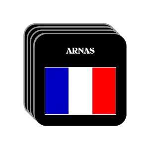  France   ARNAS Set of 4 Mini Mousepad Coasters 