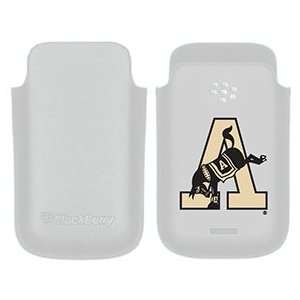  USMA A with Mascot on BlackBerry Leather Pocket Case  