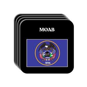  US State Flag   MOAB, Utah (UT) Set of 4 Mini Mousepad 
