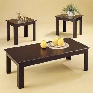  Parquet 3 Pc Coffee/End Table Sets by Coaster