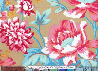 Westminster Fibers Fabric ~ Kaffe Fassett GP108 Kiwi Rustic Floral 