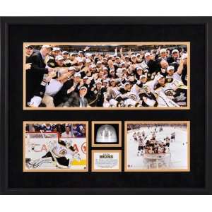   Details 2011 NHL Stanley Cup Champions with Stanley Cup Game Used Ice