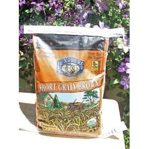 Lundberg Organic Short Grain Brown Rice  Grocery & Gourmet 