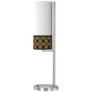  Forest Circles Banner Giclee Table Lamp