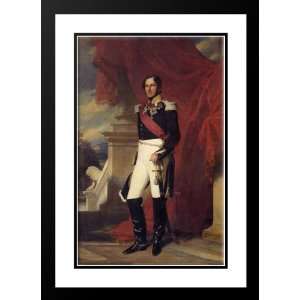  Leopold I, King of the Belgians 25x29 Framed and Double 