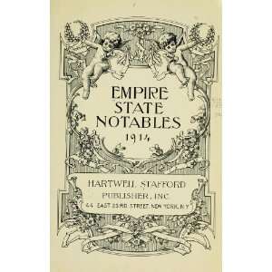  Empire State Notables Hartwell, Ed Stafford Books