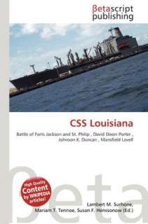   Css Louisiana by Lambert M. Surhone, Betascript 