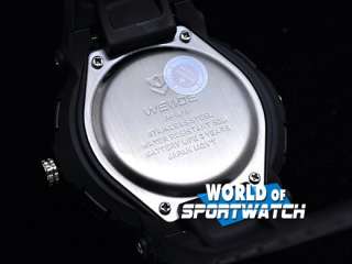 Analog Digital Alarm Chronograph Sport Watch WEIDE Man  