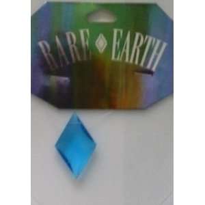  1 pc   32x20mm Diamond Turquoise/Blue   Rare Earth   33005 