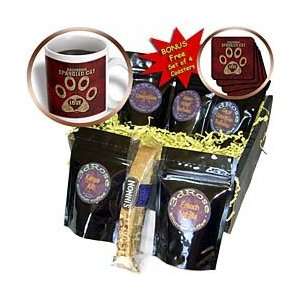   Cat Love Cat Breed in Cheetah Print and Red   Coffee Gift Baskets