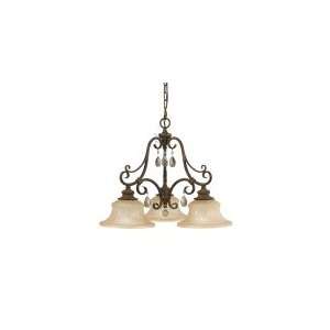Lake Geneve Collection 3 Light Chandelier 24.5 W Murray Feiss F2267 