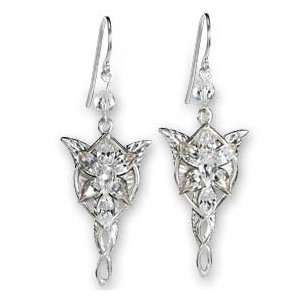    The Lord of The Rings the Arwen Evenstar Earrings 