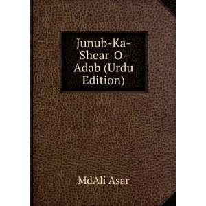  Junub Ka Shear O Adab (Urdu Edition) MdAli Asar Books