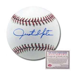 Justin Upton Autographed Baseball 
