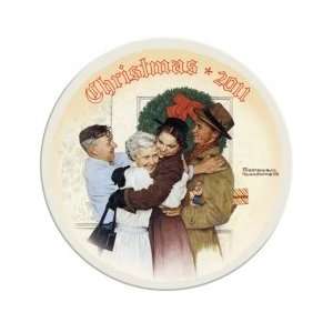    Norman Rockwell 2011 Annual Christmas Plate