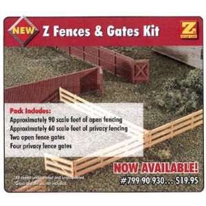  MicroTrains Z Accessory Fences & Gates Kit Toys & Games